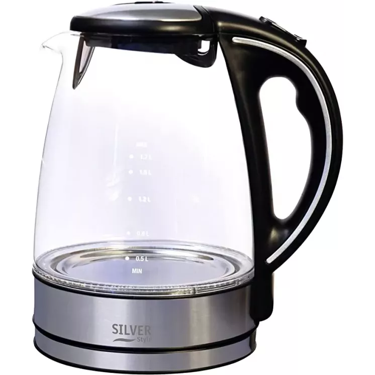 BOUILLOIRE VERRE 360° 1,7 L