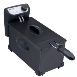 FRITEUSE INOX 4L NOIR