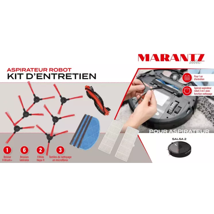 KIT D’ENTRETIEN ASPIRATEUR ROBOT ( SALSA 2 )
