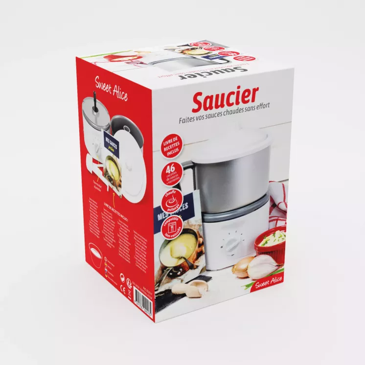 SAUCIER ELECTRIQUE AVEC LIVRE DE 47 RECETTES