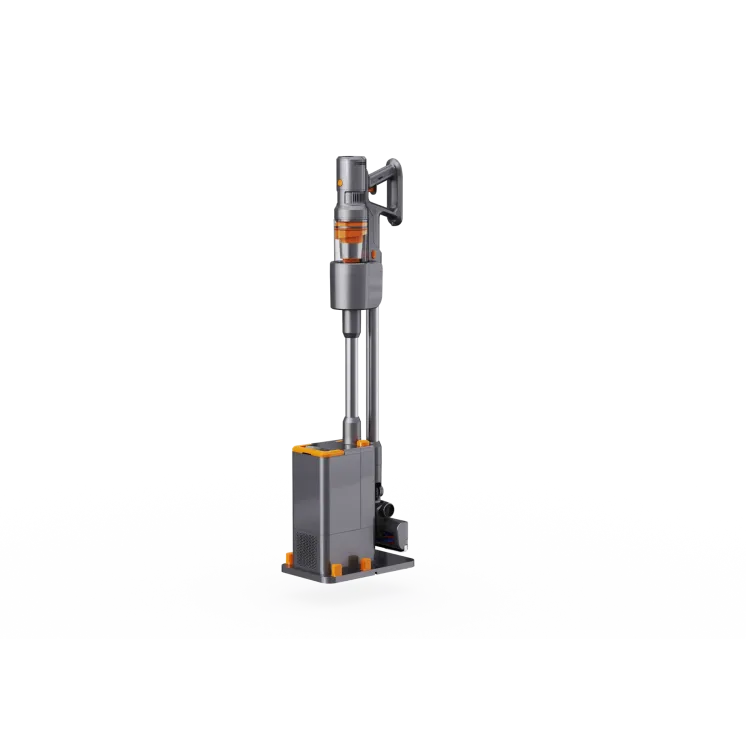 ASPIRATEUR BALAI AVEC STATION DE VIDAGE
