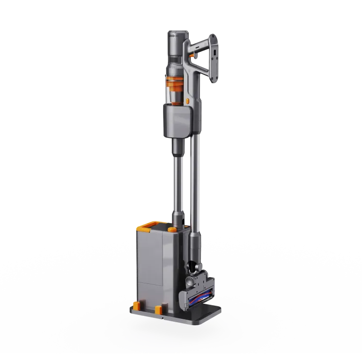 ASPIRATEUR BALAI AVEC STATION DE VIDAGE