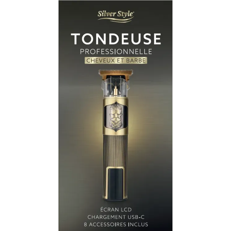 TONDEUSE CHEVEUX & BARBE PRO DESIGN VINTAGE