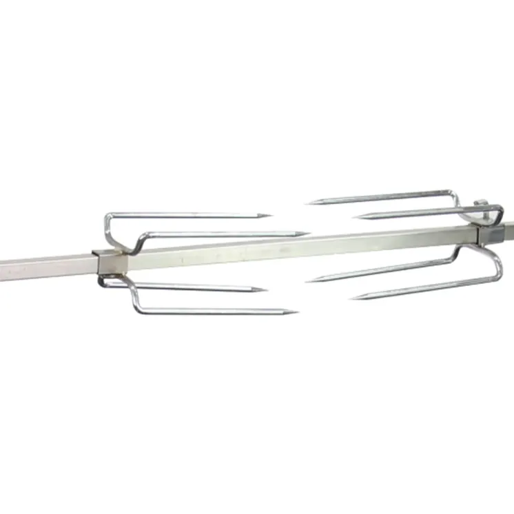 LOT DE 2 BROCHES POUR TOURNEBROCHE 001120