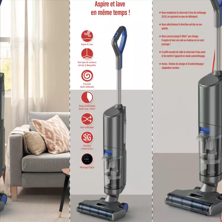 ASPIRATEUR & LAVEUR