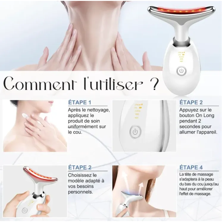 STIMULICLEAN  - MASSEUR FACIAL 7 EN 1