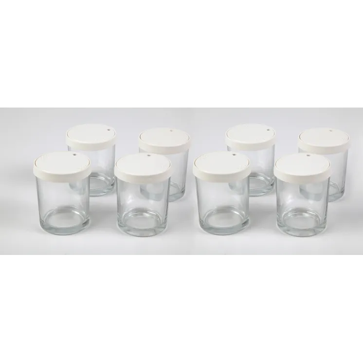 SET DE 8 BOCAUX POUR YAOURTIERE