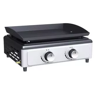 PLANCHA GAZ 2 BRULEURS
